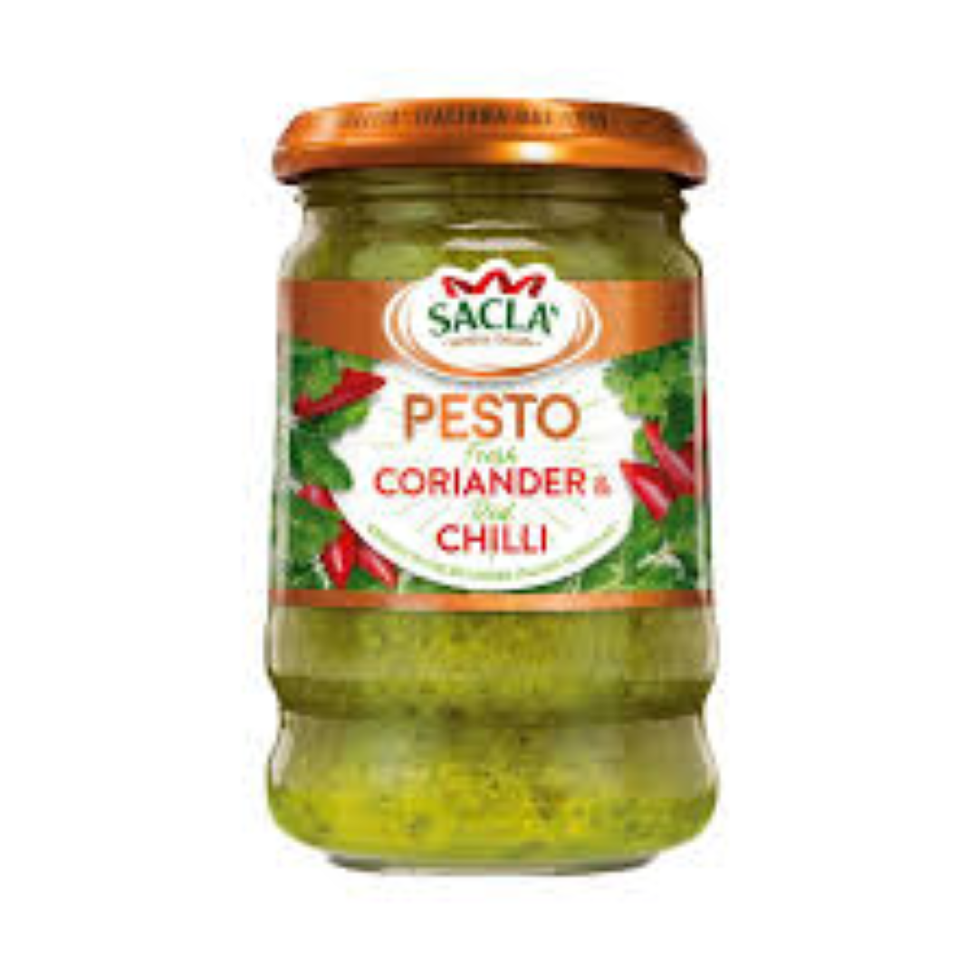 SACLA FRESH CORIANDER PESTO 190G